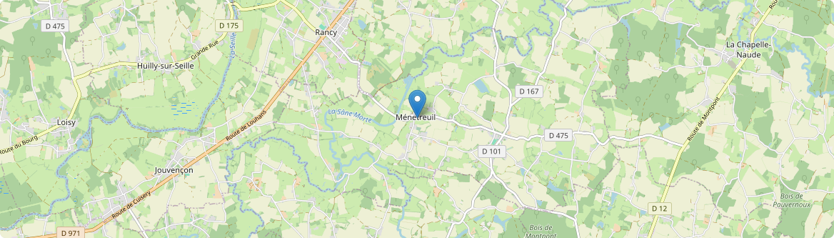 Ménetreuil - Carte