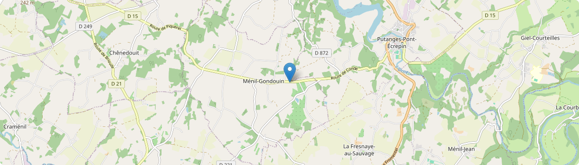 Ménil-Gondouin - Carte