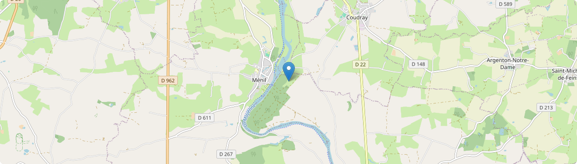 Ménil - Carte