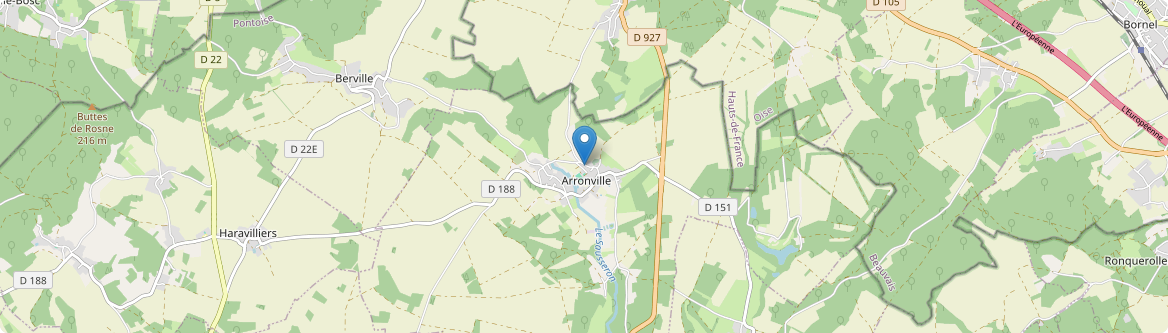 Menouville - Carte