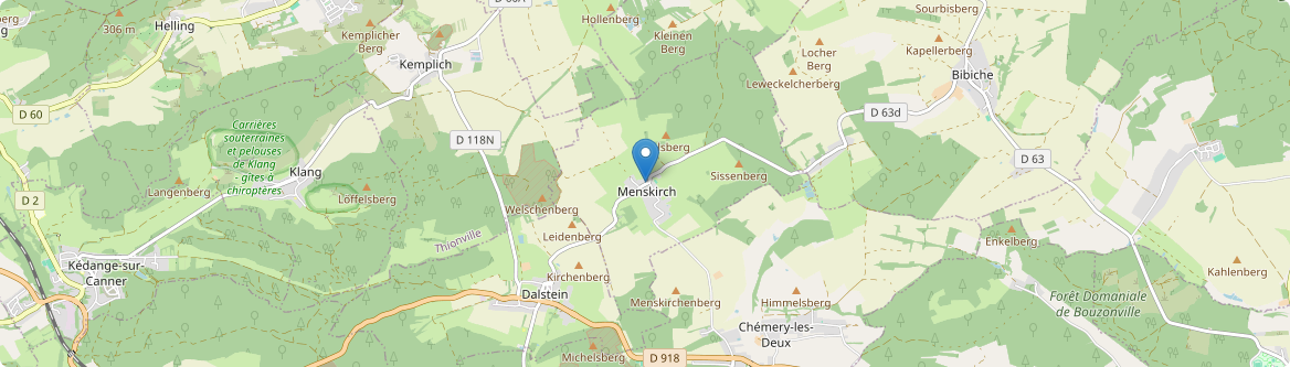 Menskirch - Carte