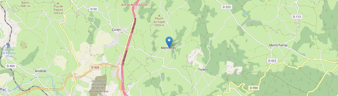 Mentières - Carte