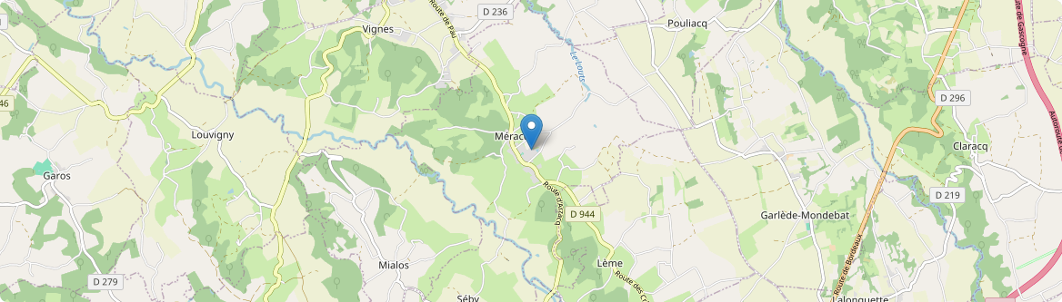 Méracq - Carte