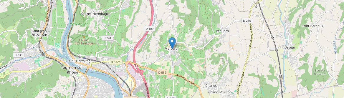Mercurol-Veaunes - Carte