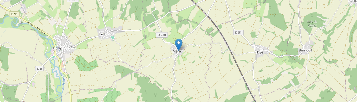 Méré - Carte