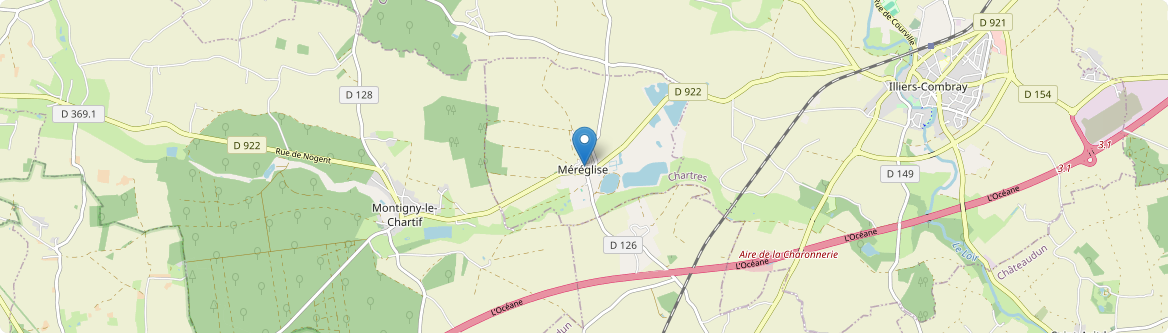 Méréglise - Carte