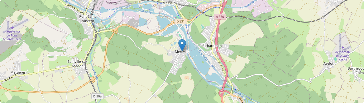Méréville - Carte