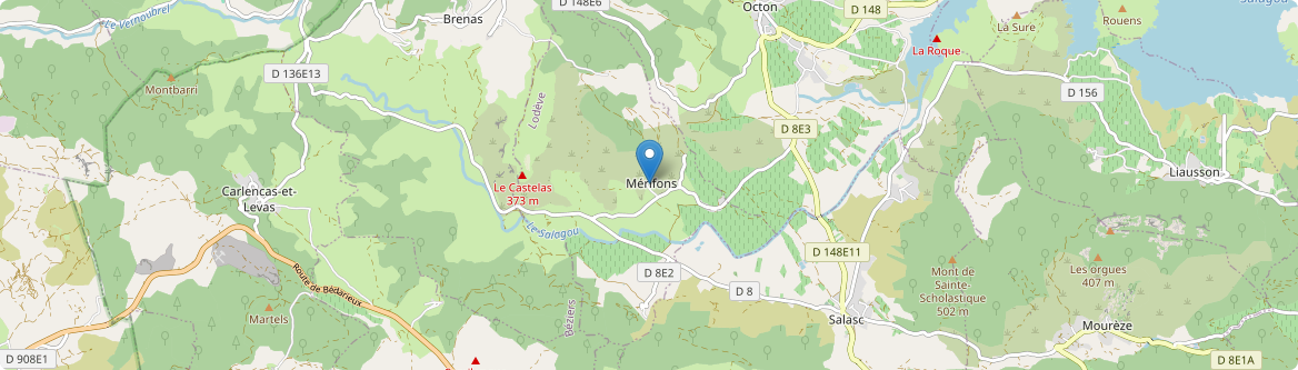 Mérifons - Carte