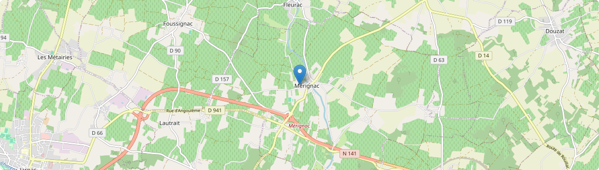 Mérignac - Carte