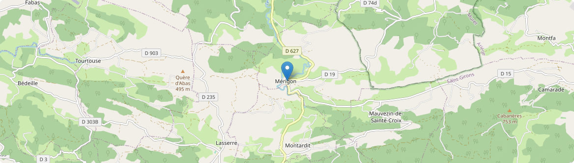 Mérigon - Carte