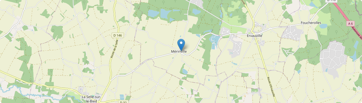 Mérinville - Carte