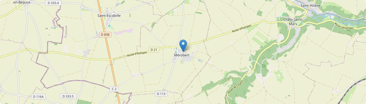Mérobert - Carte