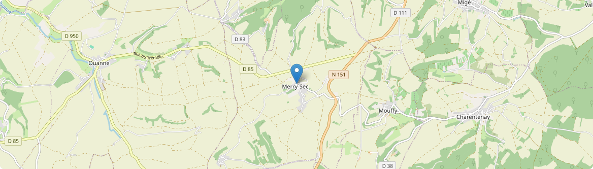 Merry-Sec - Carte