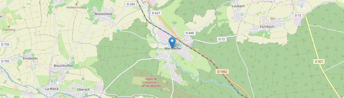 Mertzwiller - Carte