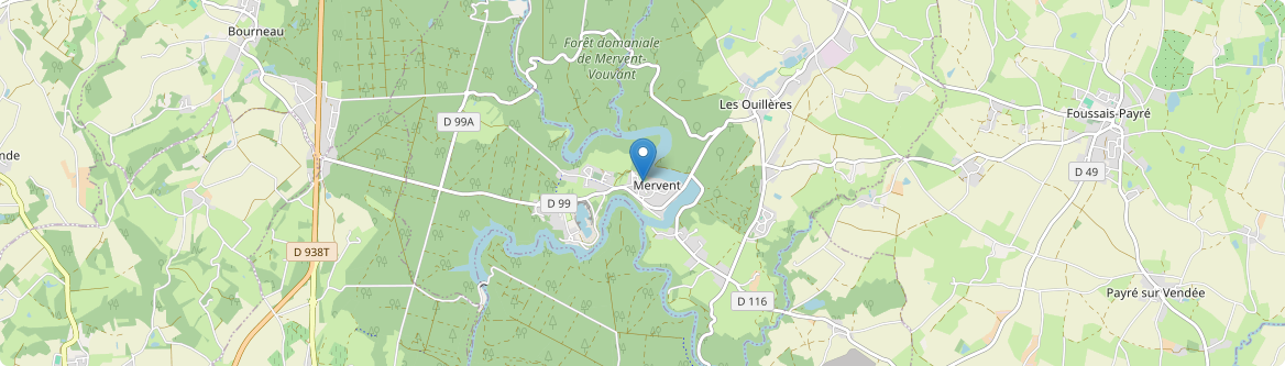 Mervent - Carte