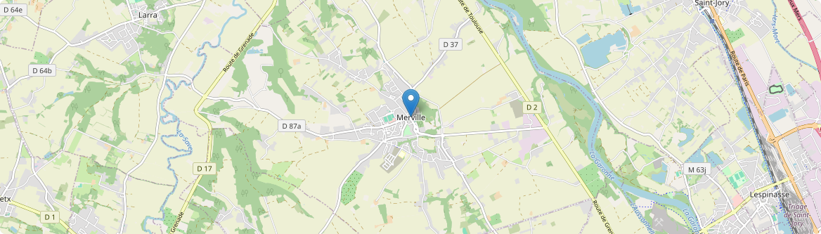 Merville - Carte