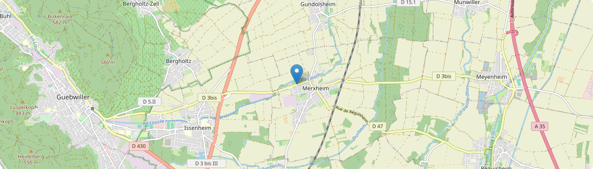 Merxheim - Carte