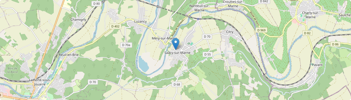 Méry-sur-Marne - Carte