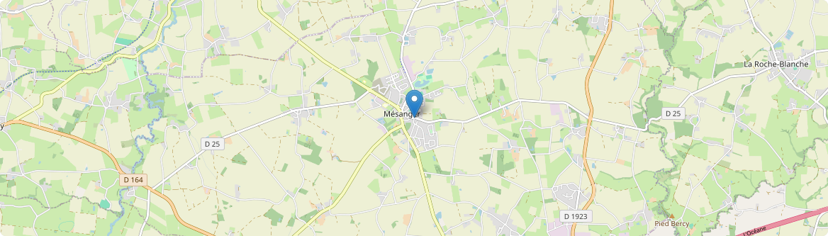 Mésanger - Carte