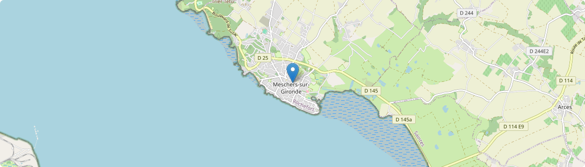 Meschers-sur-Gironde - Carte