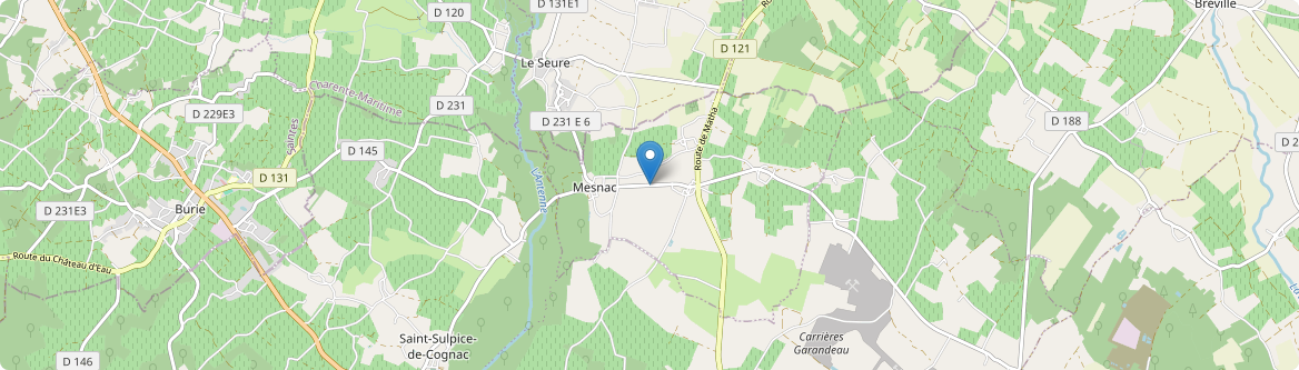 Mesnac - Carte