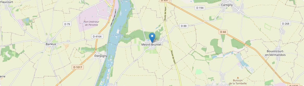 Mesnil-Bruntel - Carte