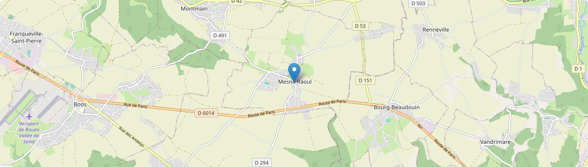 Mesnil-Raoul - Carte