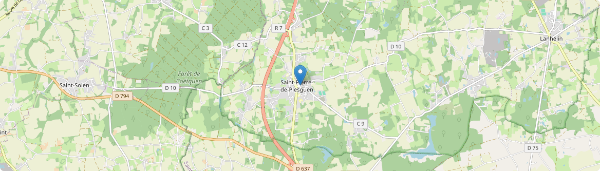 Mesnil-Roc'h - Carte
