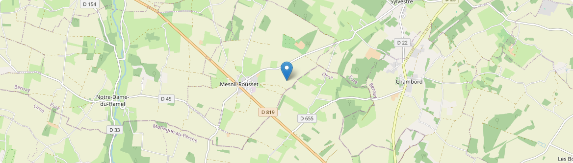 Mesnil-Rousset - Carte