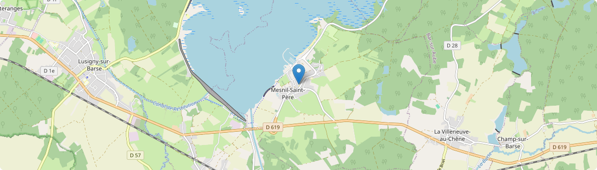 Mesnil-Saint-Père - Carte