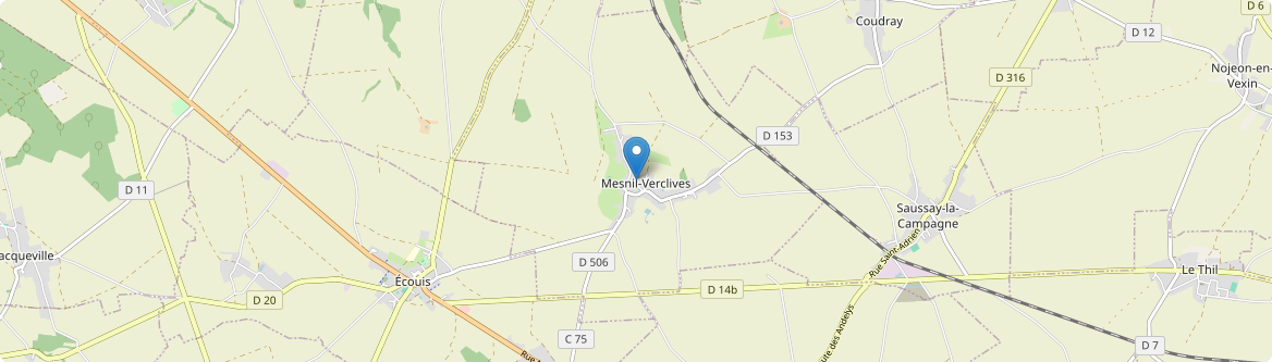 Mesnil-Verclives - Carte