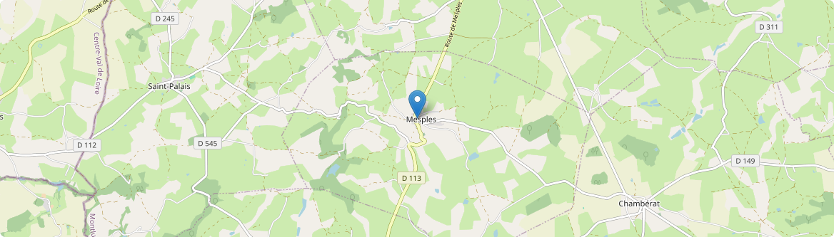 Mesples - Carte