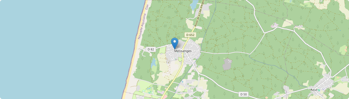 Messanges - Carte