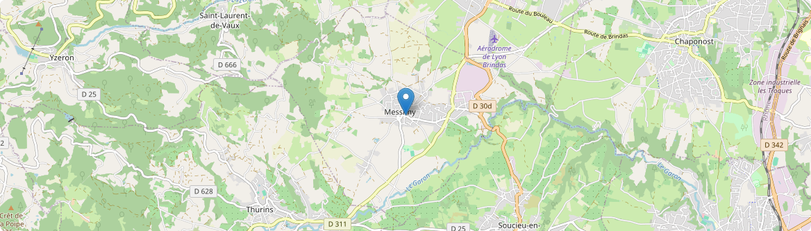 Messimy - Carte