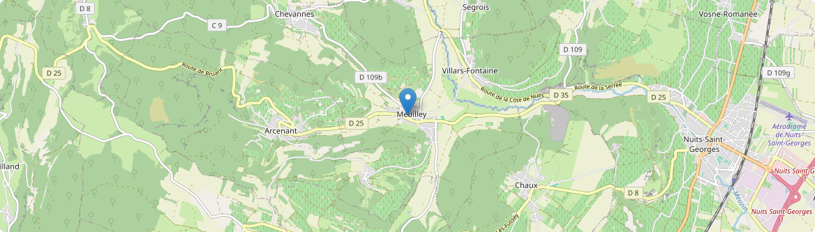 Meuilley - Carte