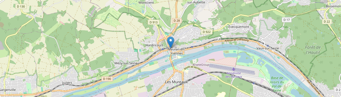 Meulan-en-Yvelines - Carte