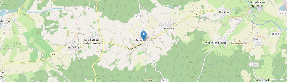 Meurcourt - Carte