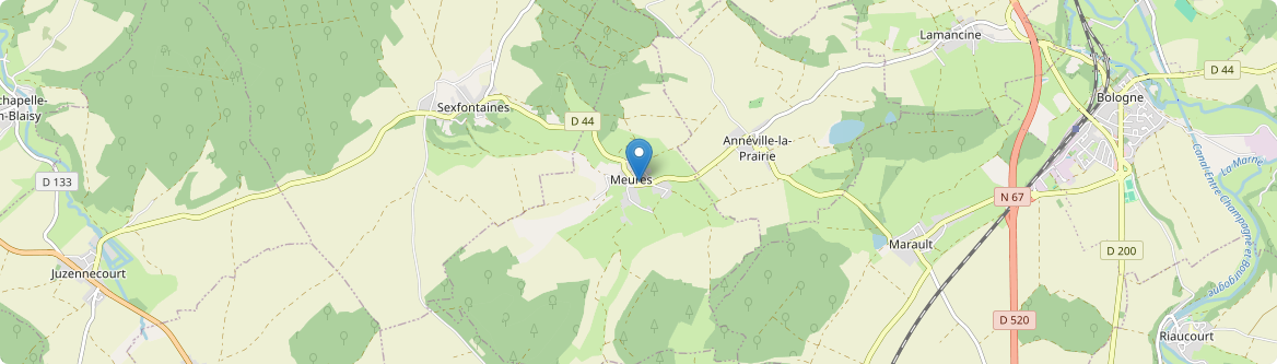 Meures - Carte