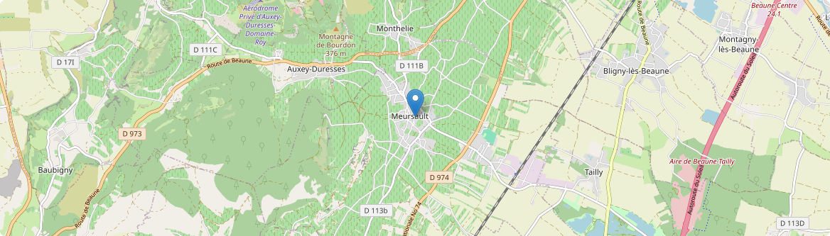 Meursault - Carte