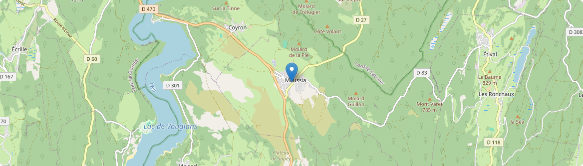 Meussia - Carte