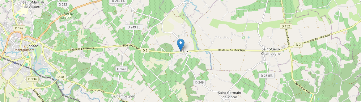 Meux - Carte
