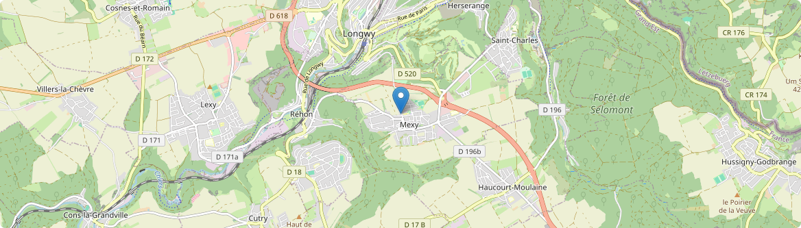 Mexy - Carte