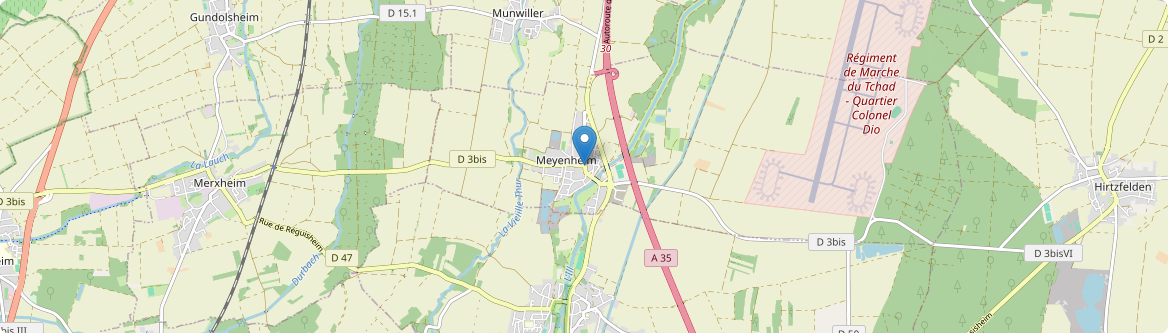 Meyenheim - Carte