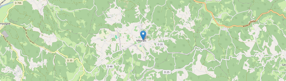 Meyrals - Carte