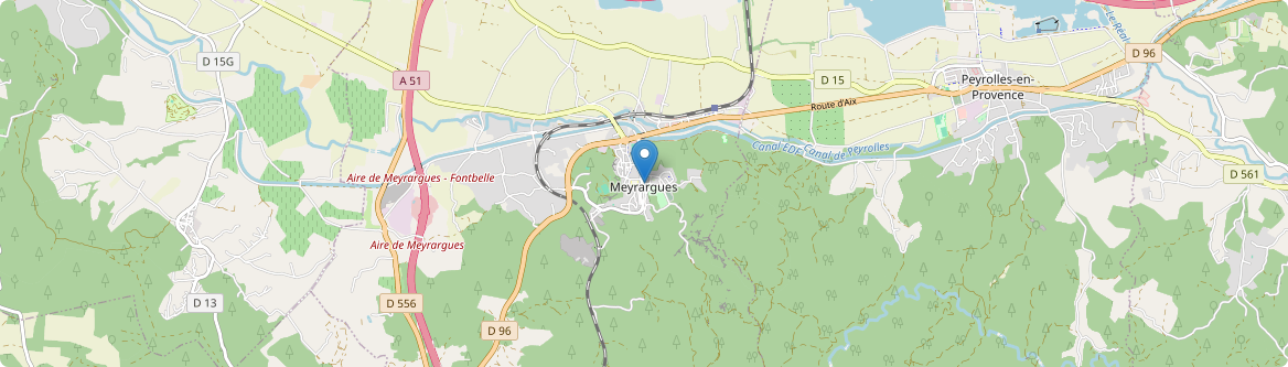 Meyrargues - Carte