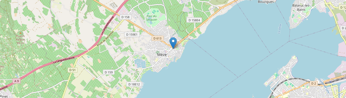 Mèze - Carte
