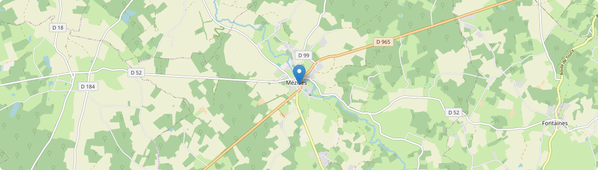 Mézilles - Carte