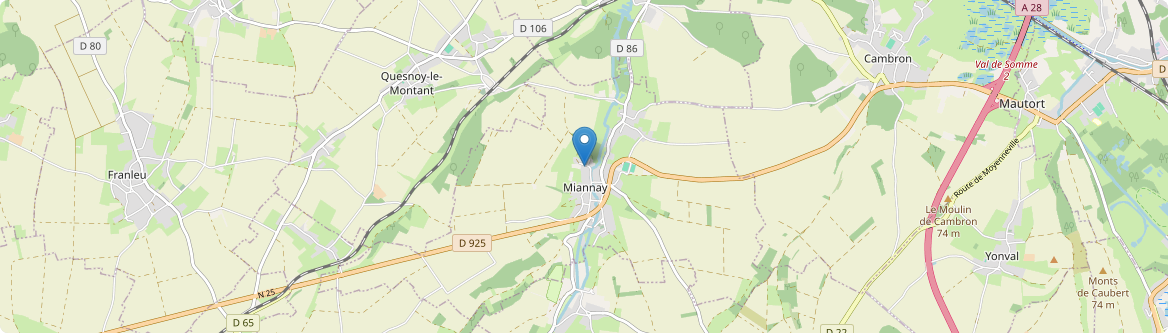 Miannay - Carte