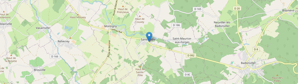 Mignéville - Carte