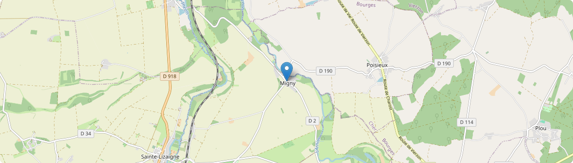 Migny - Carte